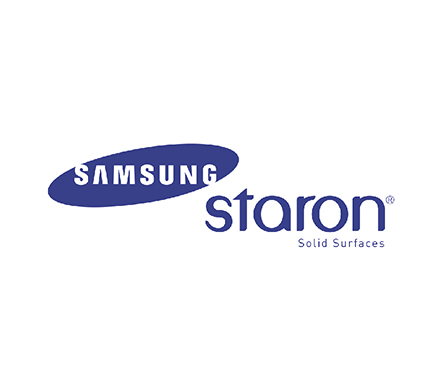 Логотип samsung - искусственный камень